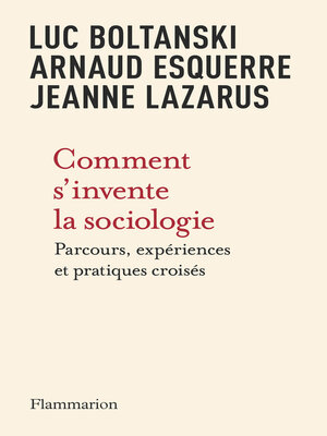 cover image of Comment s'invente la sociologie
